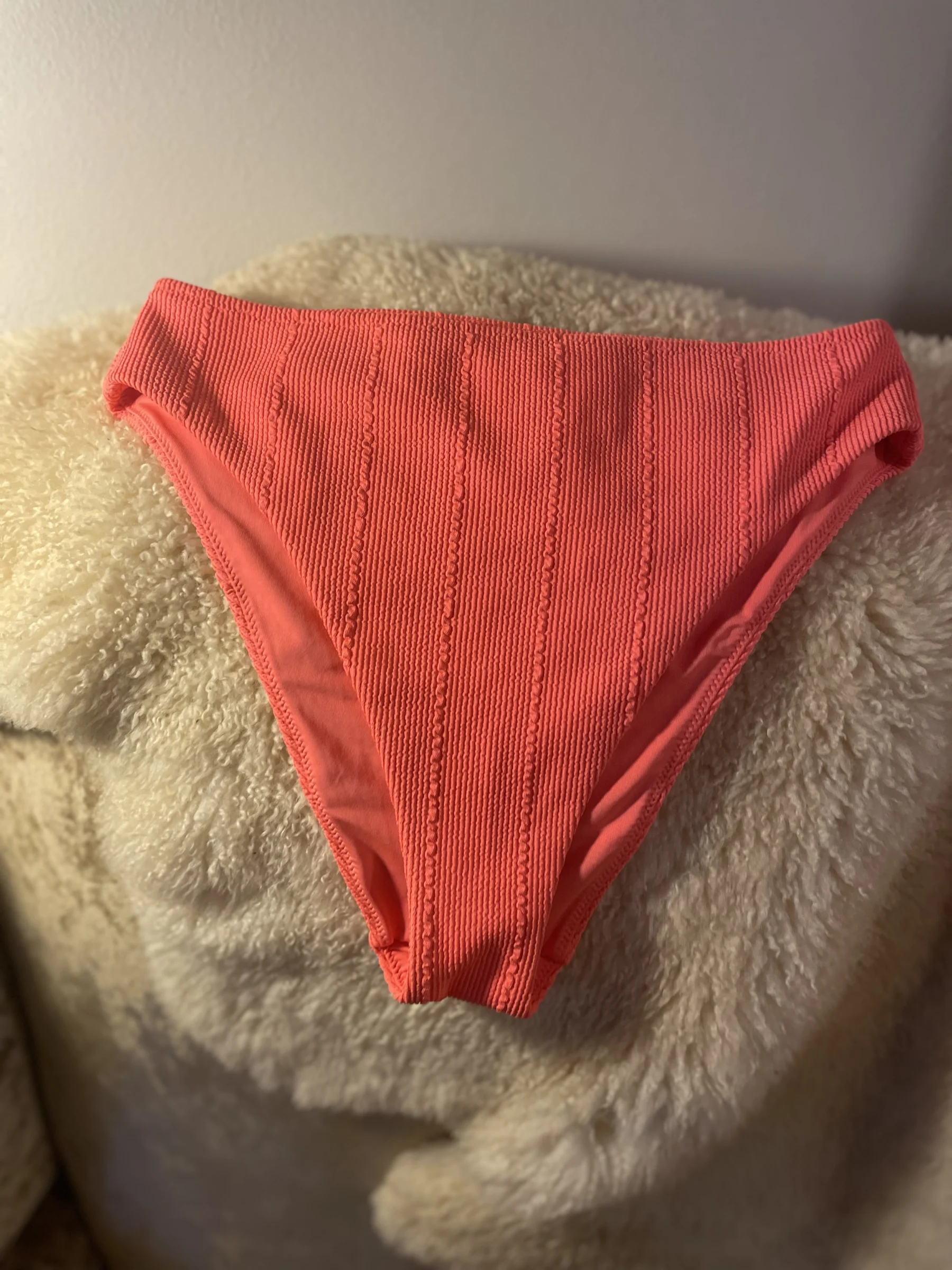 Bas de maillot orange fluo Aerie seconde main