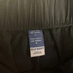 Thumbnail for Black cotton chino-style shorts