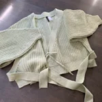 Thumbnail for Cardigan vert tendre
