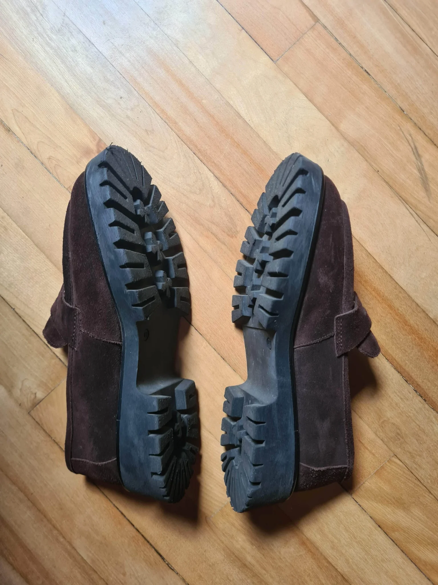 Image for Mocassins marrons en cuir - Simons