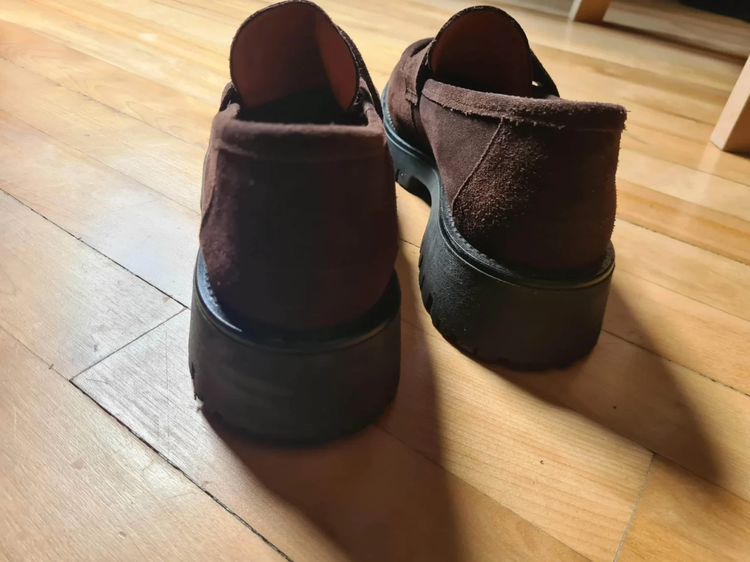 Image for Mocassins marrons en cuir - Simons