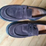 Thumbnail for Mocassins marrons en cuir - Simons