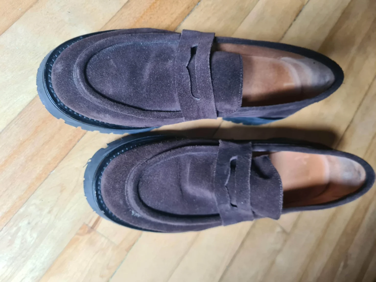 Image for Mocassins marrons en cuir - Simons