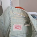Thumbnail for Chemise légère effet délavée en jean