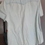 Thumbnail for Chemise légère effet délavée en jean