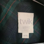 Thumbnail for Veste à carreaux type Blazer