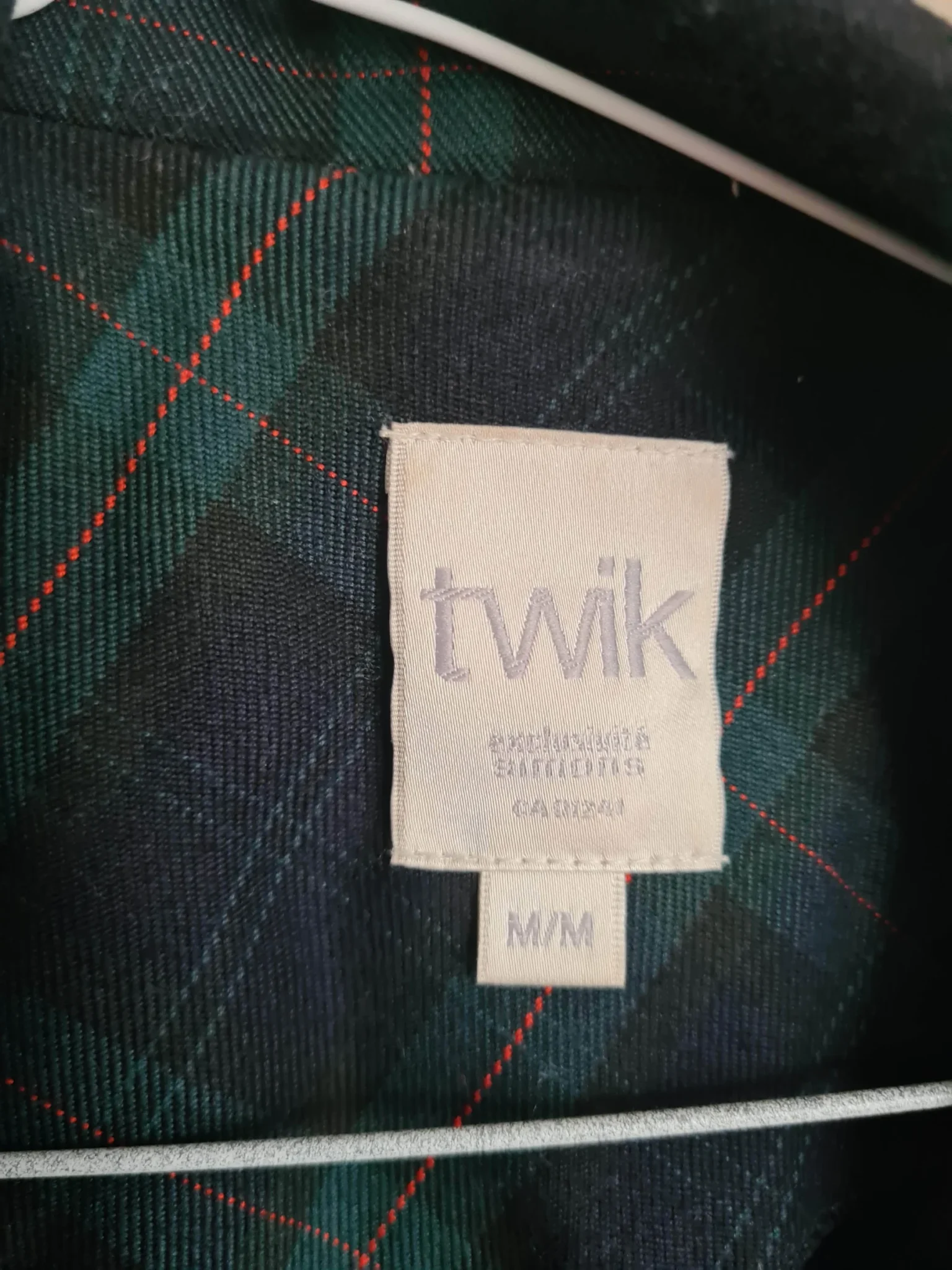 Image for Veste à carreaux type Blazer