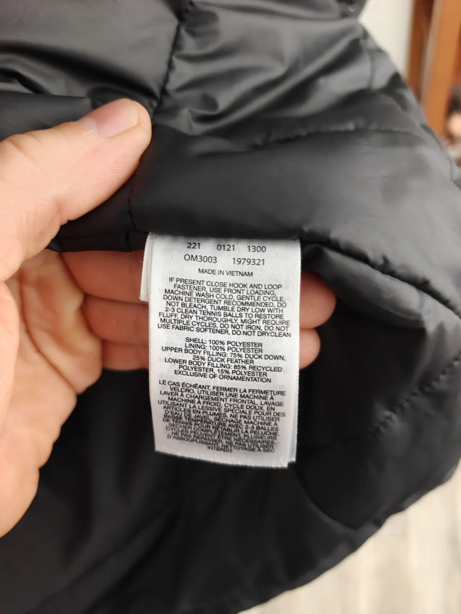 Image for Mountain Hardwear men’s jacket – down – L – AS GOOD AS NEW