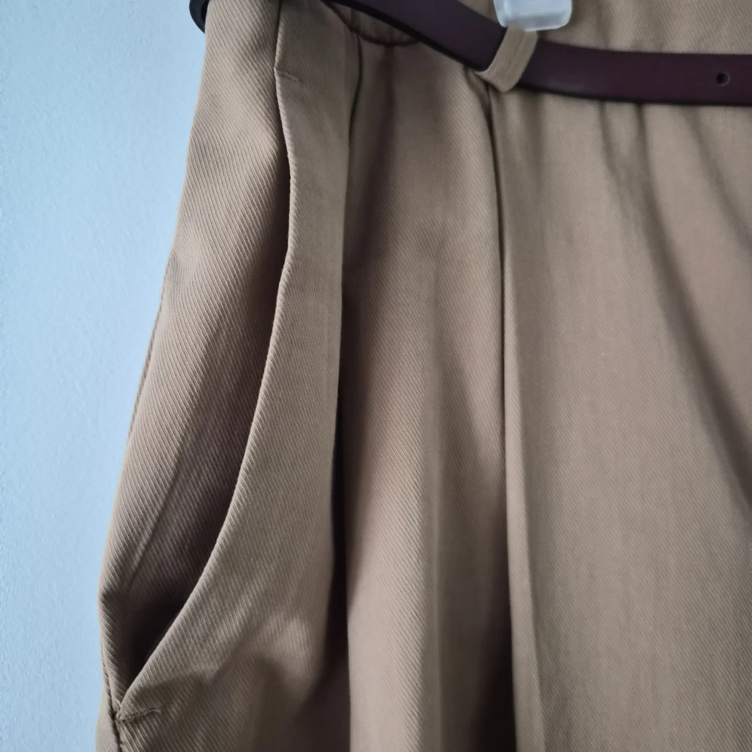 Image for Wide-leg trousers with a waistband