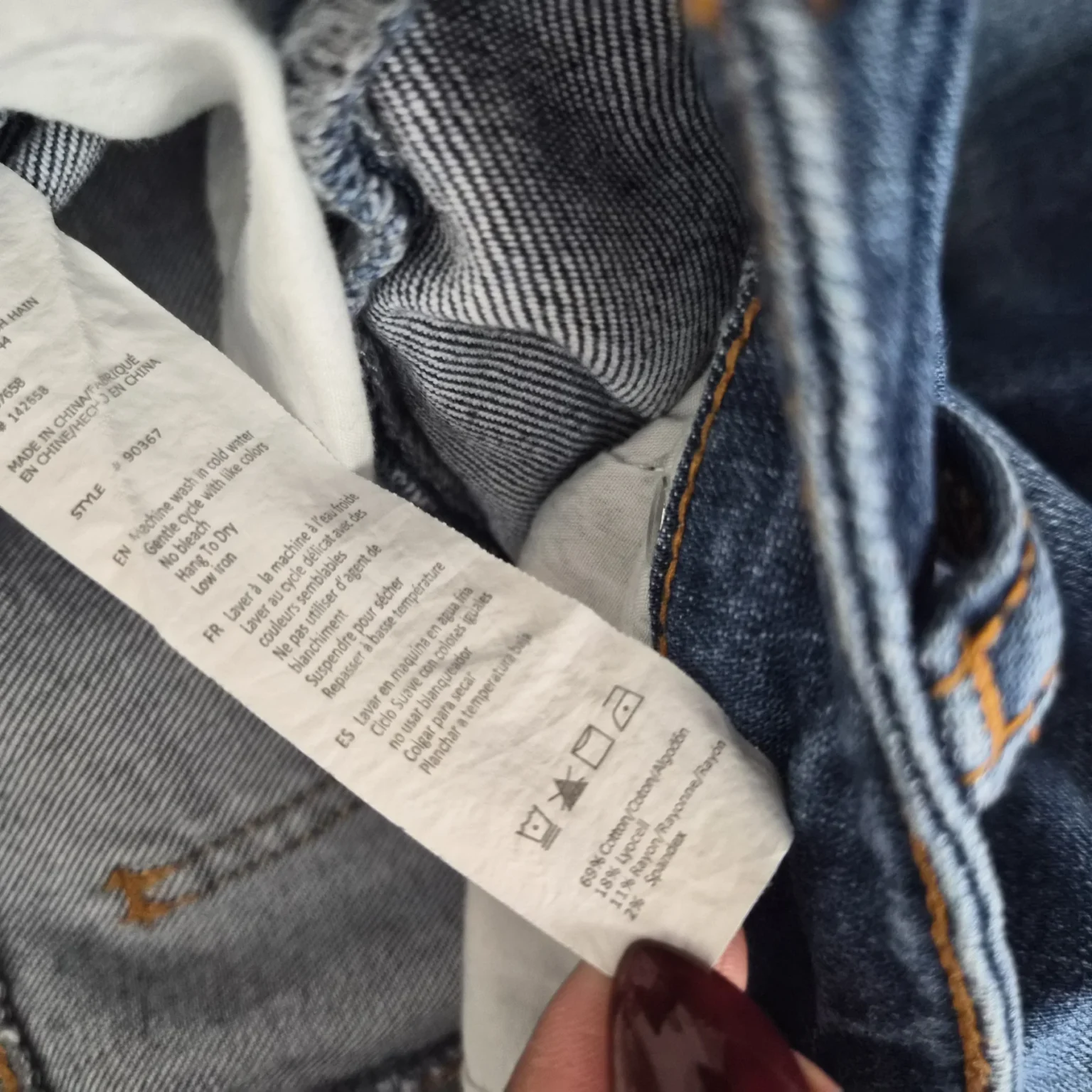 Image for Wide-leg jeans