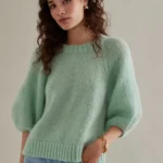 Featured thumbnail for Puff-sleeved jumper - Louvilja Selected Women's