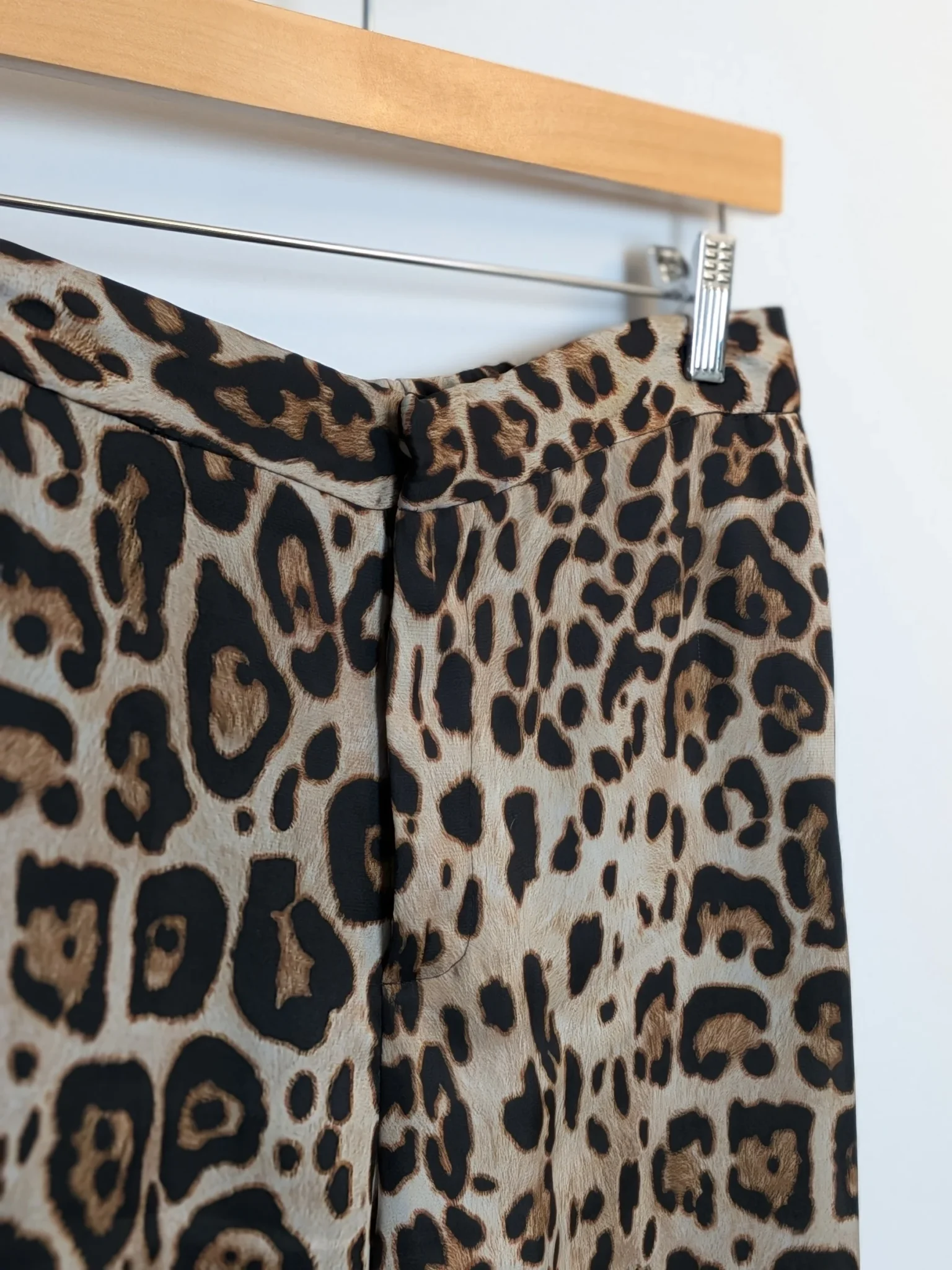 Image for 🤎 Pantalon fluide leopard