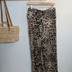 Thumbnail for 🤎 Pantalon fluide leopard