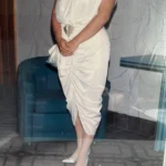 Thumbnail for Retro white dress (ball) - Algo-Ettes