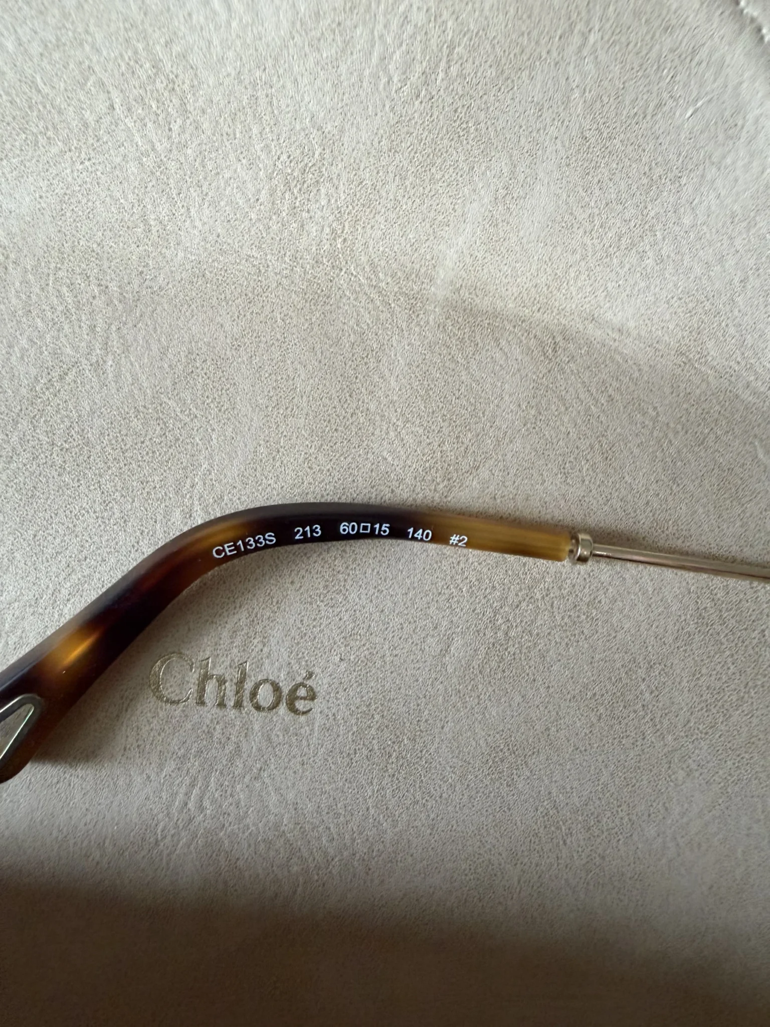 Image for Lunettes soleil et étui Chloé