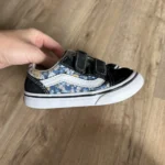 Featured thumbnail for 8c - Chaussures Vans fleuries pour enfant