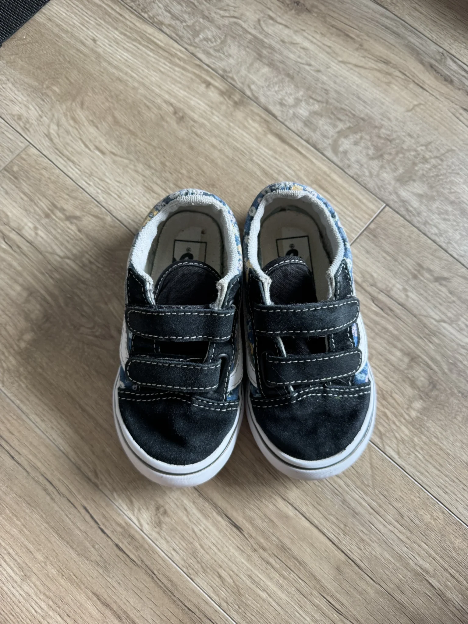 Image for 8c - Chaussures Vans fleuries pour enfant