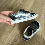 Thumbnail for 8c - Chaussures Vans fleuries pour enfant