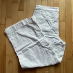 Featured thumbnail for Jeans jambe large blanc