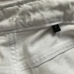 Thumbnail for Jeans jambe large blanc