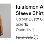 Thumbnail for Lululemon Top Align