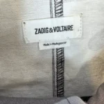 Thumbnail for Zadig & Voltaire Black and Grey Kola Camo Jacket, Women’s Size Small