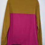 Thumbnail for Patagonia Men’s Two-Tone micro D Snap-T Fleece Pullover, Mustard Pink, size L