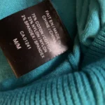 Thumbnail for TWIK – Tunique turquoise en coton – Style sport-chic, col bénitier, coupe longue, poches latérales – Médium