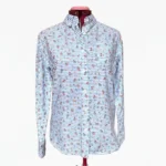 Featured thumbnail for PENFIELD – Chemise boutonnée à manches longues, rayée à fleurs, style preppy – Taille M