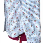 Thumbnail for PENFIELD – Chemise boutonnée à manches longues, rayée à fleurs, style preppy – Taille M