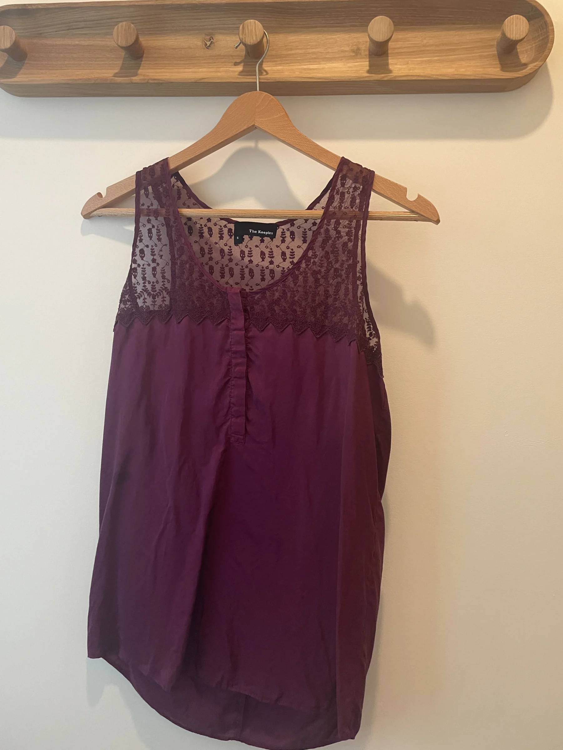 Chemisier prune The Kooples seconde main