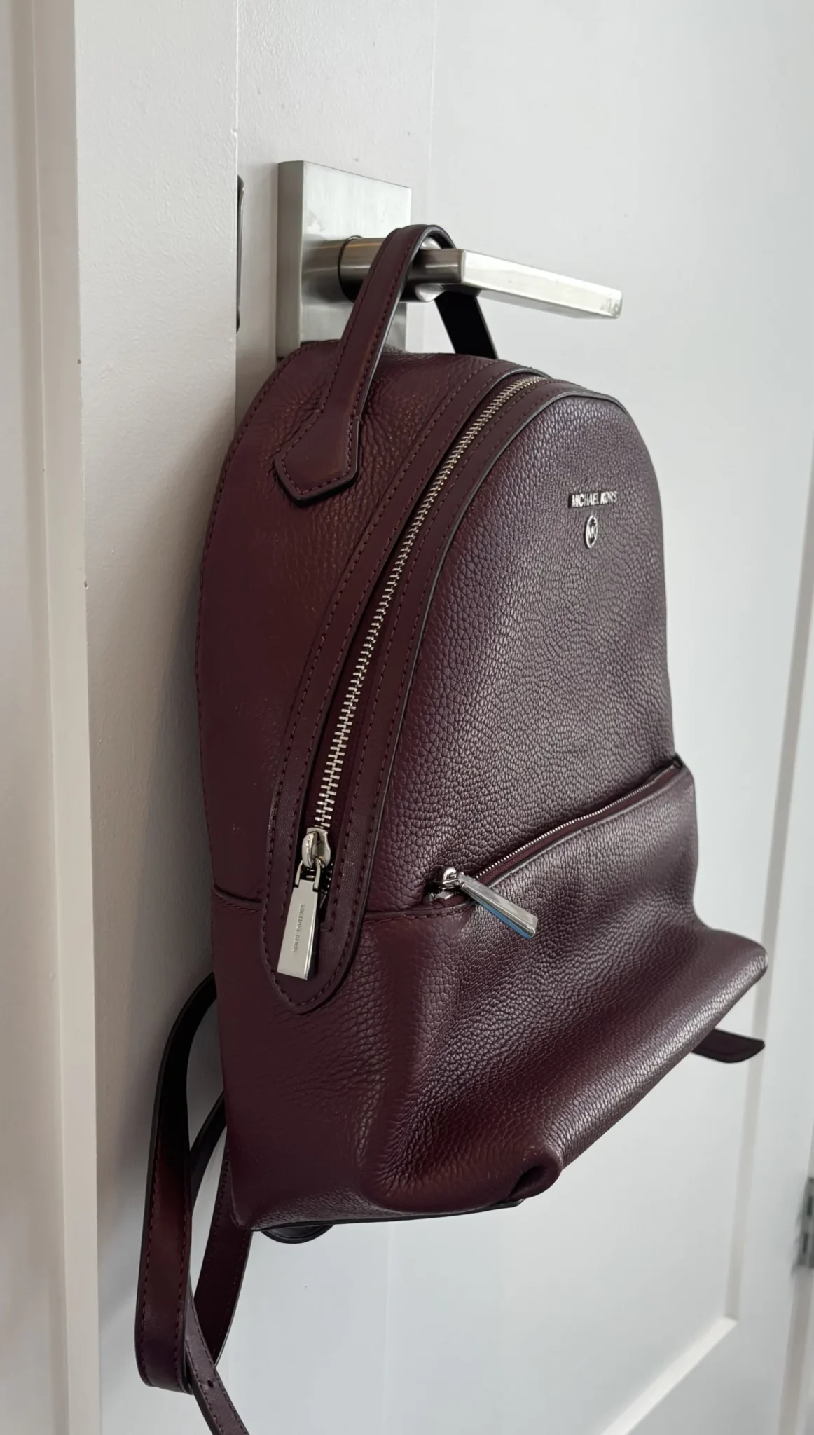 Image for Sac à dos Michael Kors AUTHENTIQUE – Modèle Valerie (Couleur Merlot)
