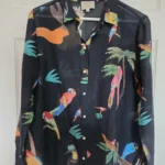 Featured thumbnail for Chemise Sézane x G.Kero soie et coton