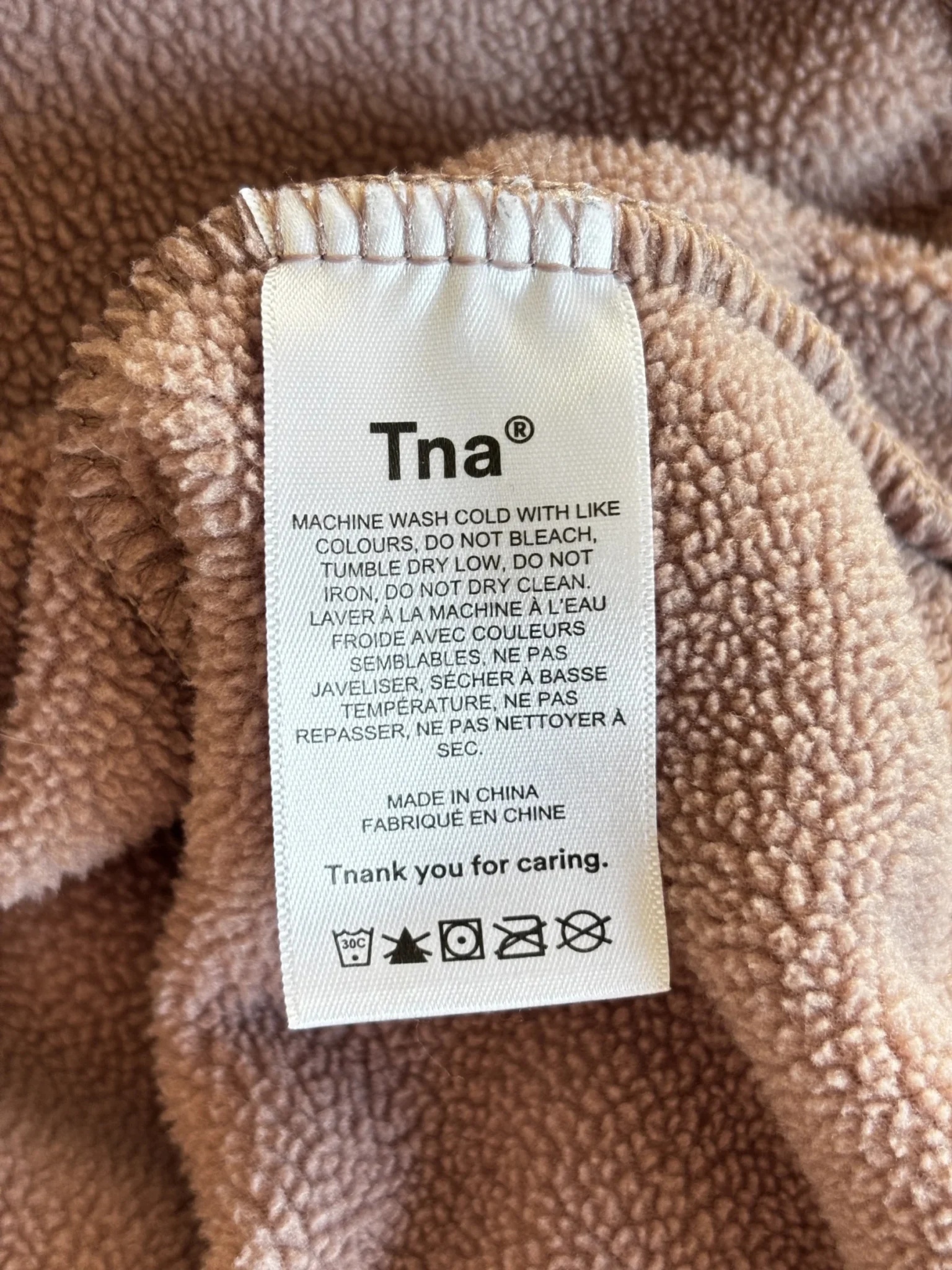 Image for ♥️TNA fleece jumper