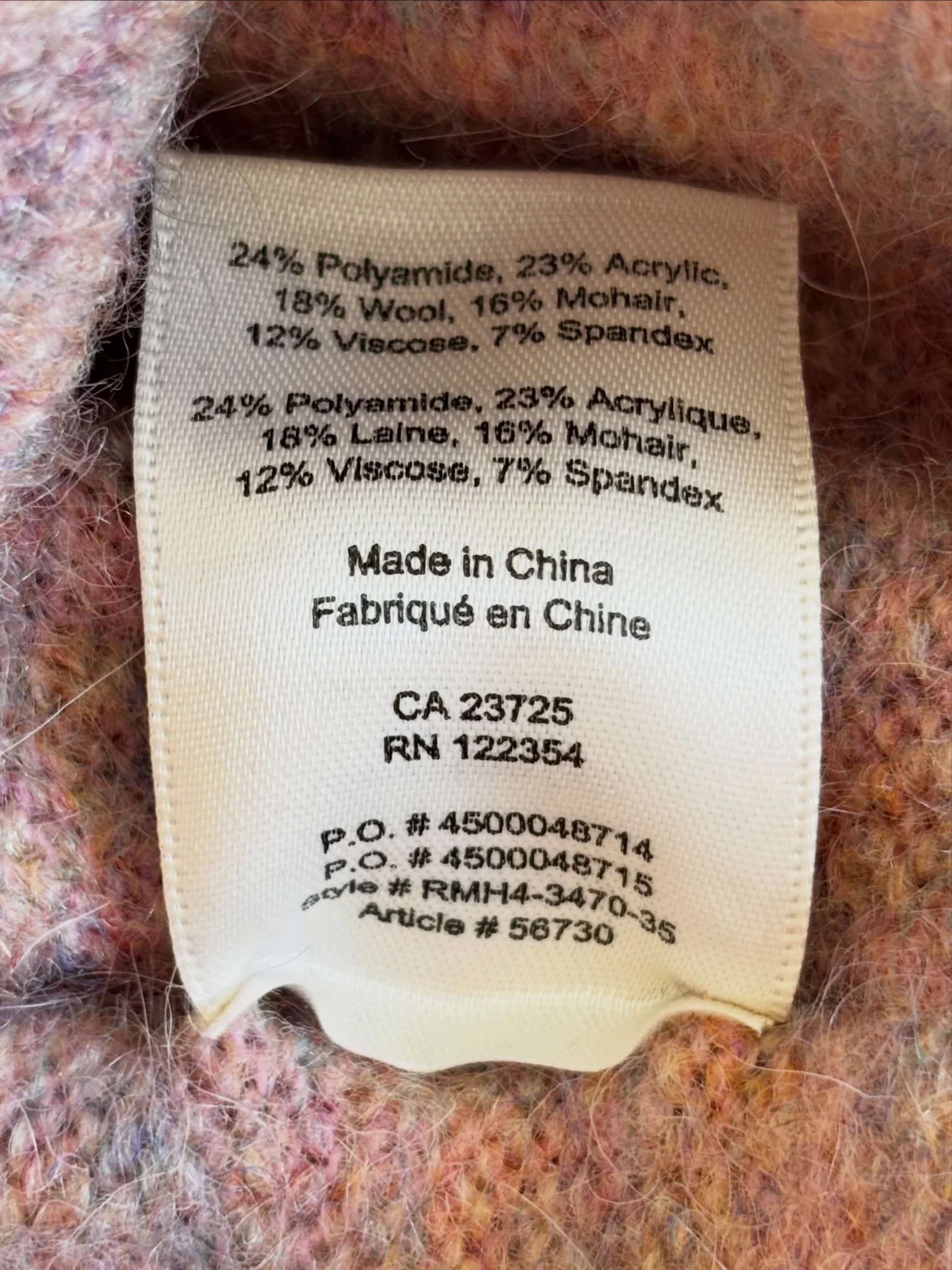 Image for ♥️Pink Chapais jumper by WILFRED
