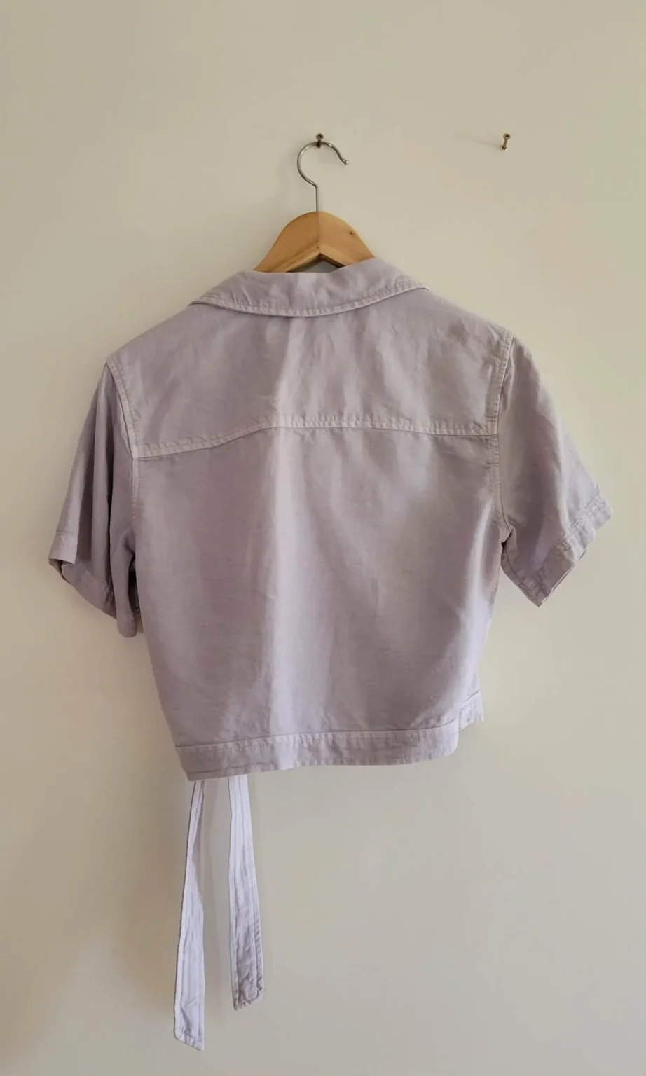 Image for Blouse cache-coeur lilas