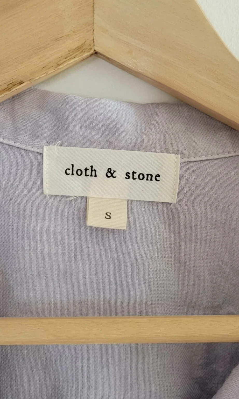 Image for Blouse cache-coeur lilas