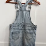 Thumbnail for Denim pinafore skirt