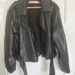 Featured thumbnail for Manteau cuirette style perfecto