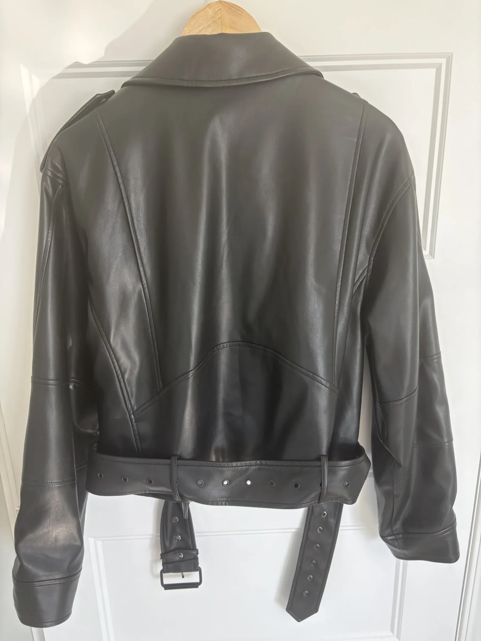Image for Manteau cuirette style perfecto