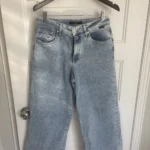 Featured thumbnail for Jeans taille haute jambes larges