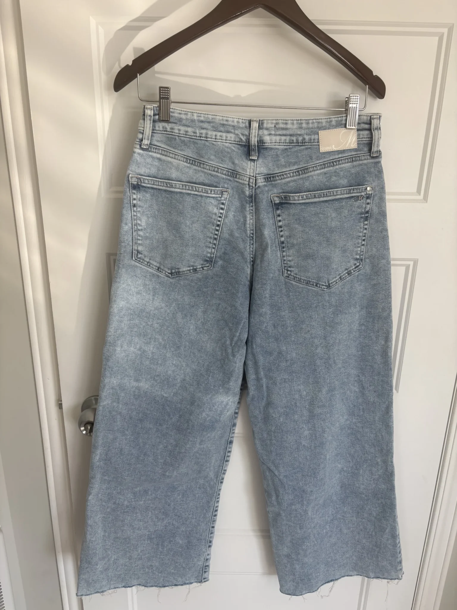 Image for Jeans taille haute jambes larges