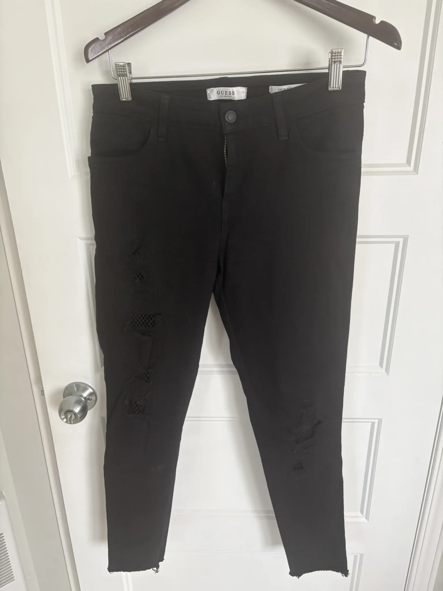 Image for Jeans troué skinny longeur cheville