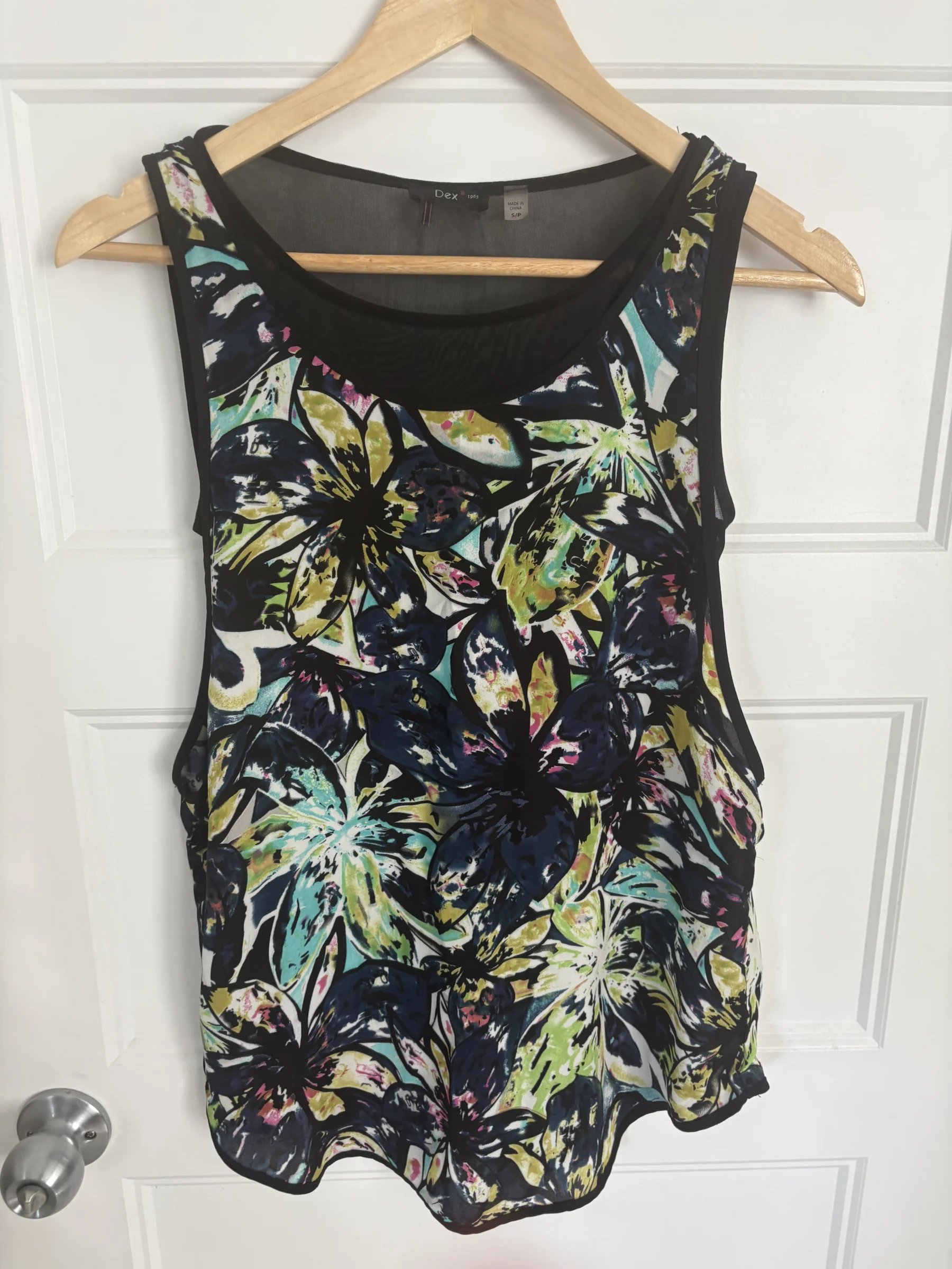 Camisole avec top filet intégré Dex seconde main