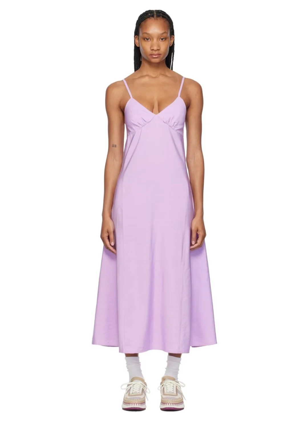 Maison Kitsuné - Robe longue à bretelles *Autre seconde main