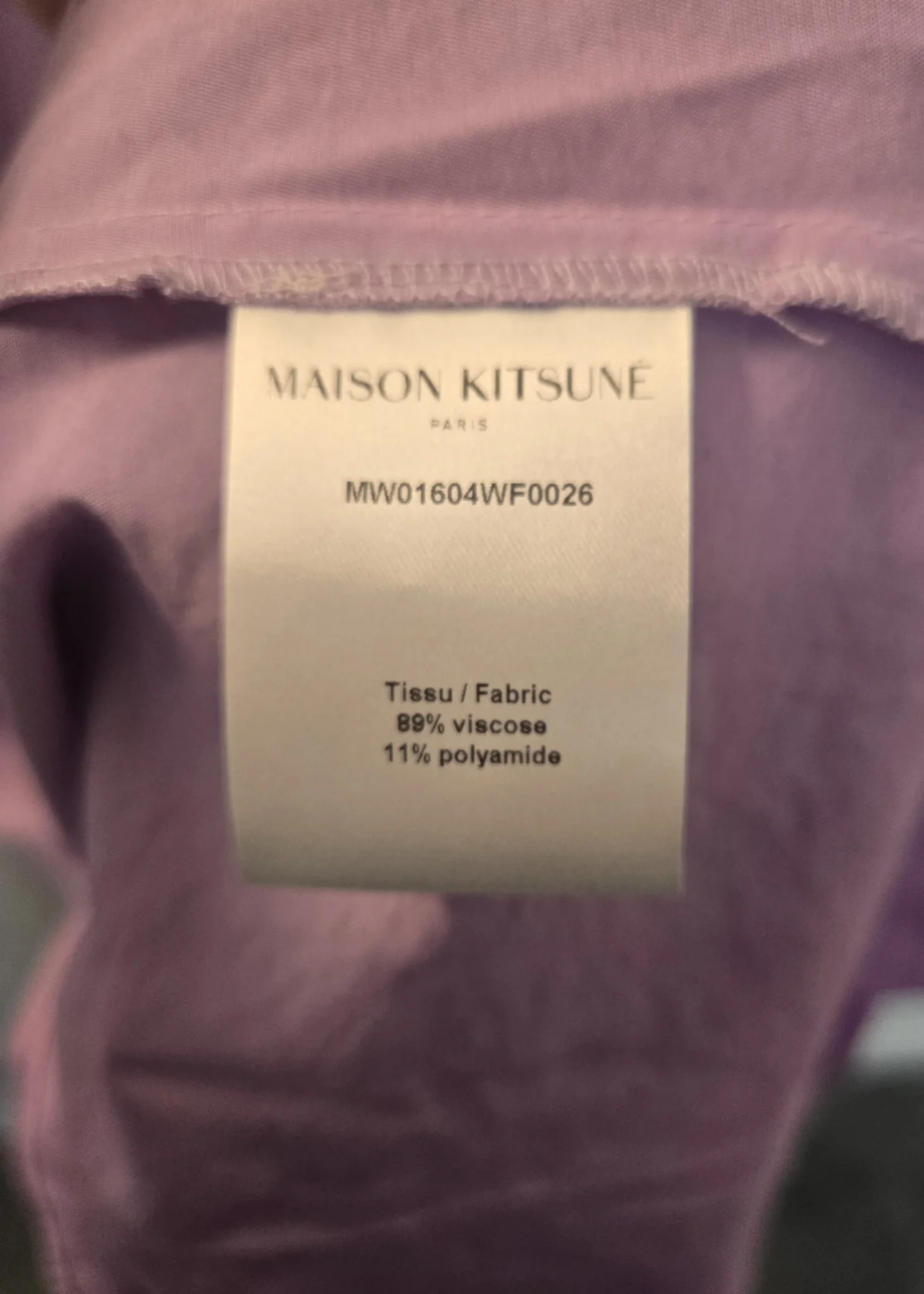 Image for Maison Kitsuné – Long dress with straps