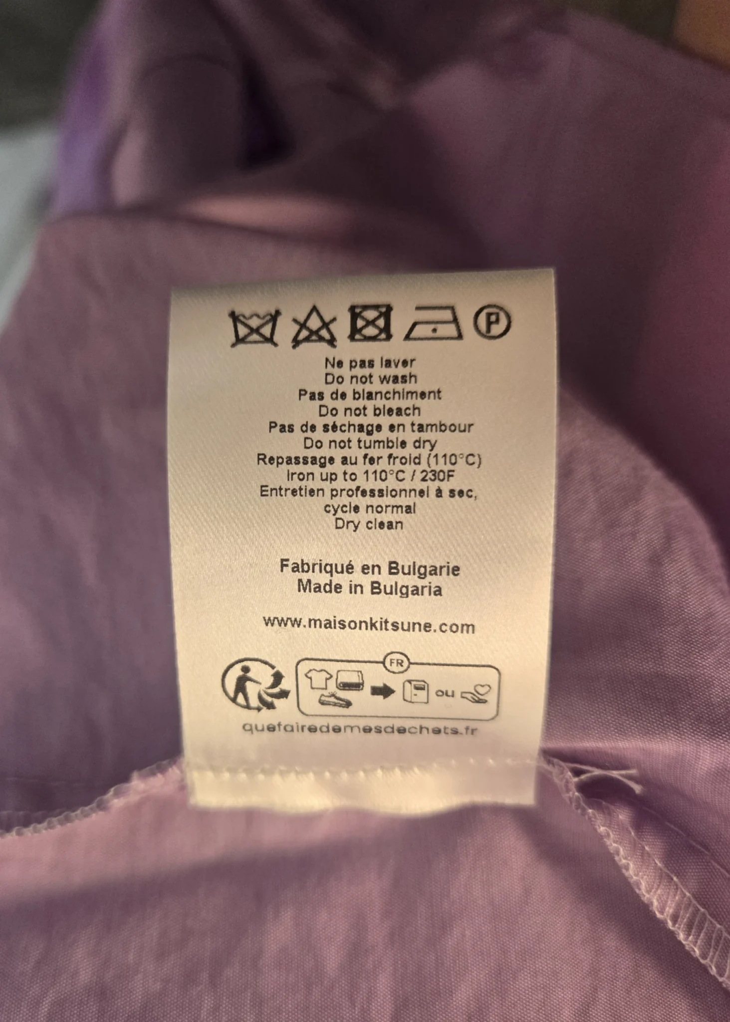 Image for Maison Kitsuné – Long dress with straps