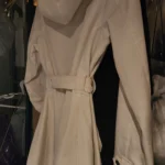 Thumbnail for Cream-coloured 3/4-length coat