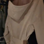 Thumbnail for Cream-coloured 3/4-length coat
