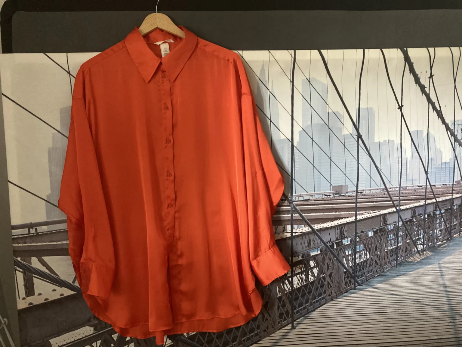 Featured image for Blouse orange brûlée
